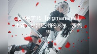 岛国绝美TS『pigmananal』坐骑比小臂还粗的假屌一步到胃