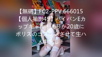 【無碼】FC2-PPV 666015 【個人撮影49】パイパンEカップギャル！えりか20歳にポリスのコスプレさせて生ハメ中出し！